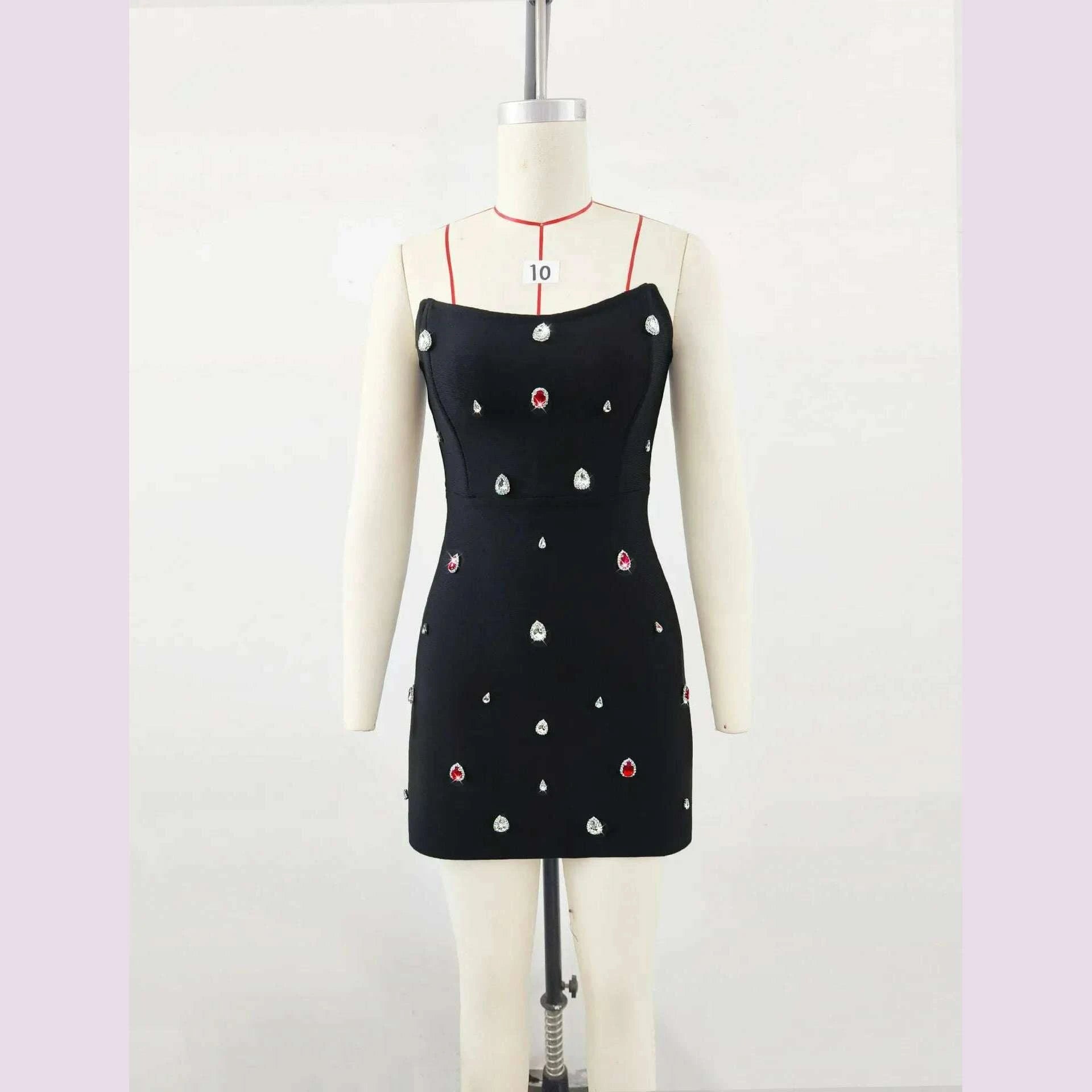 2025-new-spring-black-color-women-sexy-strapless-colorful-crystal-bodycon-mini-bandage-dress-nightclub-party-celebrate-outfitkimlud-womens-fashion-34624243