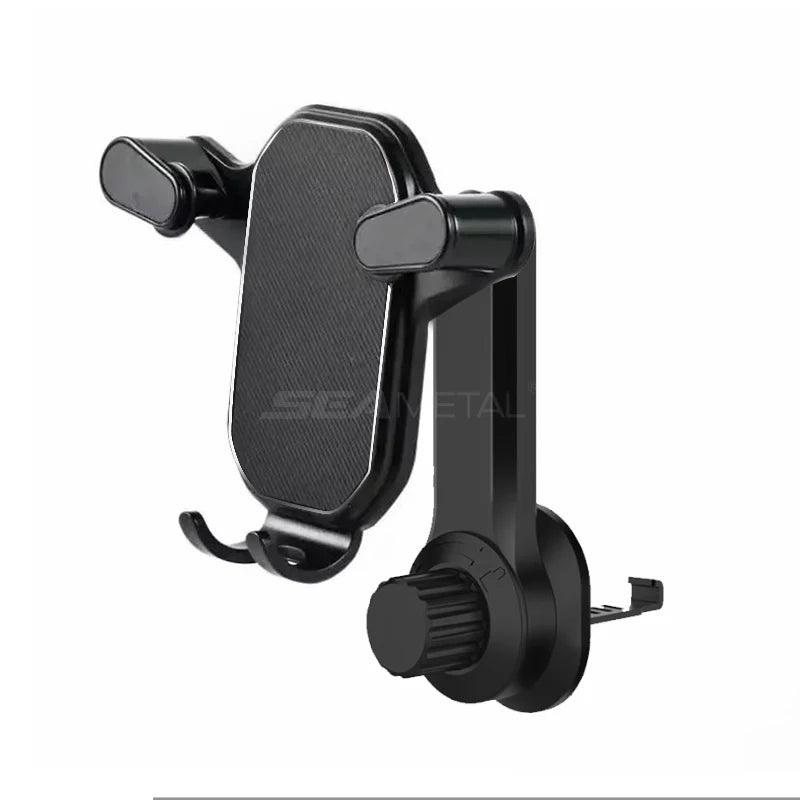 Car Phone Holder – 360-Degree Rotation – Black | KIMLUD