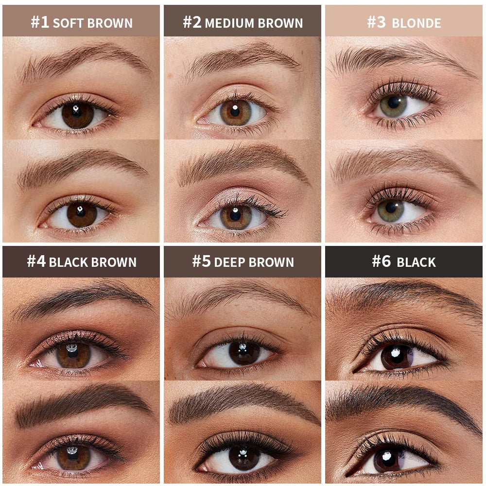 Waterproof Eyebrow Mousse Superfluff Volumizing Brow Thick Fluffy Brows Soft Long-lasting Makeup Fluffy Thick Eyebrows  Makeup