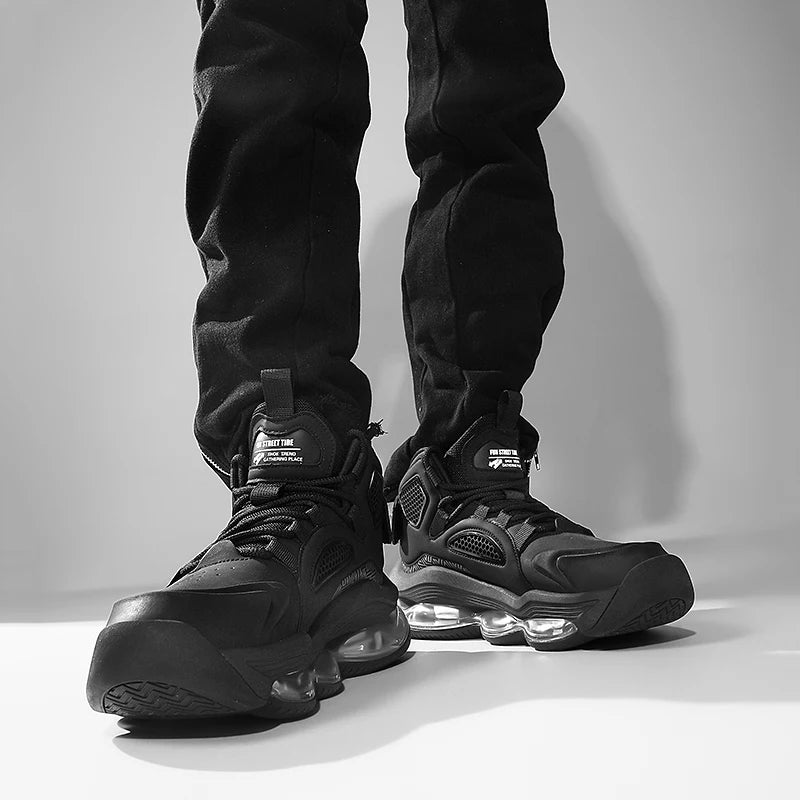 KIMLUD, Casual and trendy men's sports shoes Luxury designer style Autumn and Winter Outdoor high-quality shoes Comfortable Thick Bottom, KIMLUD Womens Clothes