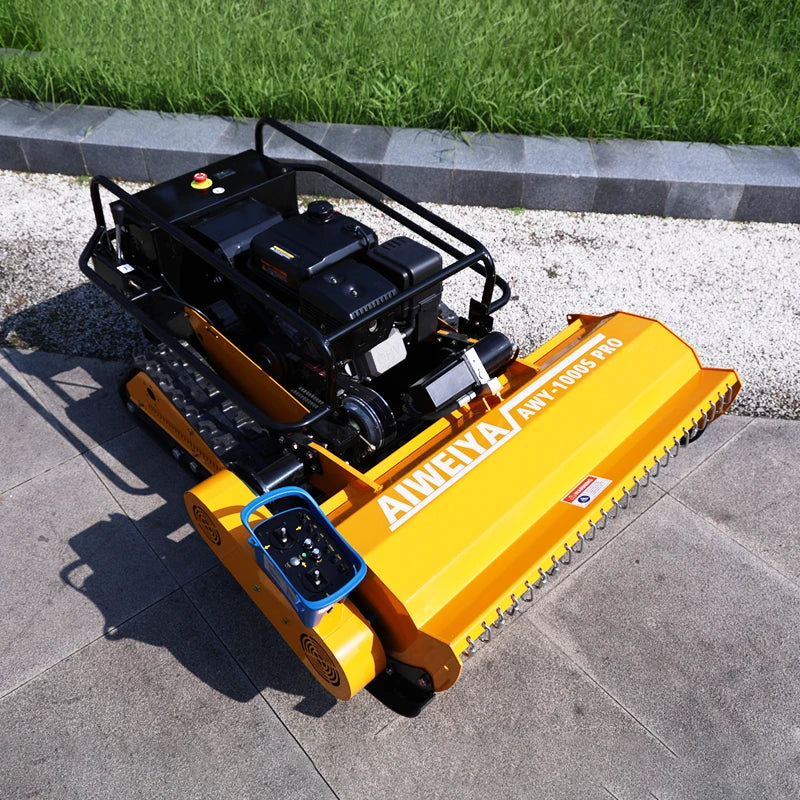 Robotic Lawn Mower – Remote Controlled – Four-Stroke Gas Engine | KIMLUD