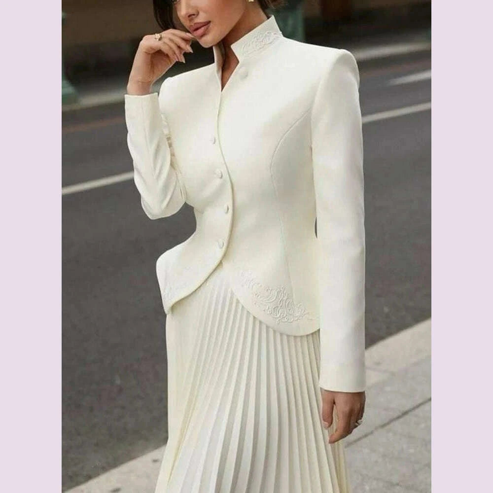 twotwinstyle-solid-two-piece-set-for-women-stand-collar-long-sleeve-spliced-button-tops-high-waist-skirt-chic-set-female-fashion-kimlud-kimlud-33913140