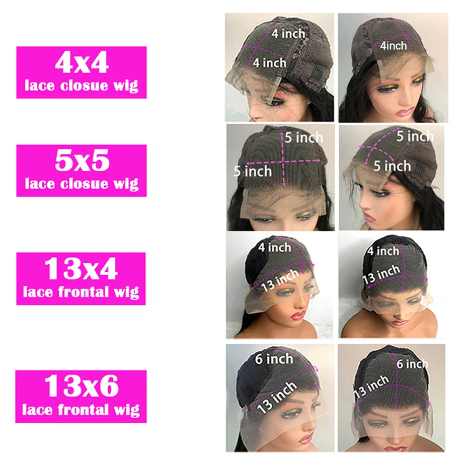 HD Lace Frontal Wig – Deep Wave – Human Hair – Reddish Brown | KIMLUD