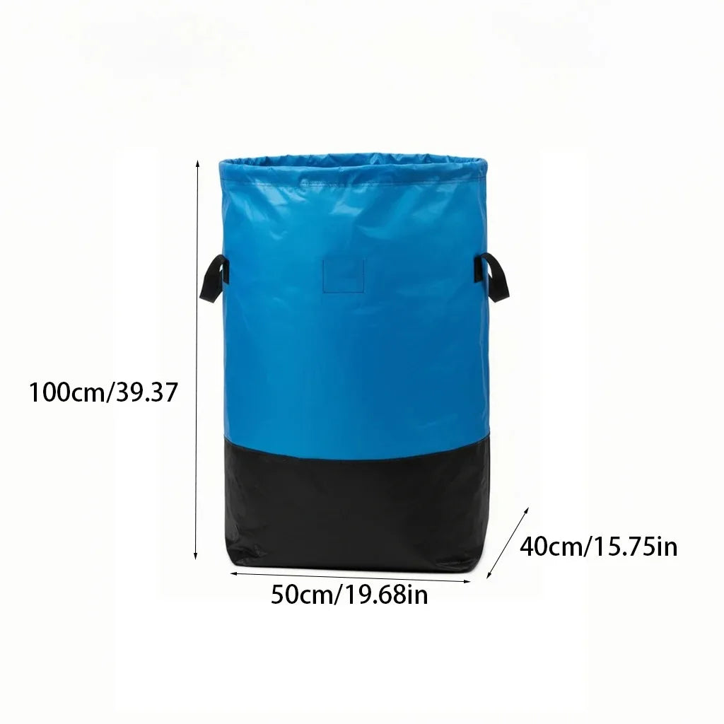 Oxford Heavy-Duty Storage Bag for Clothes — Black | KIMLUD