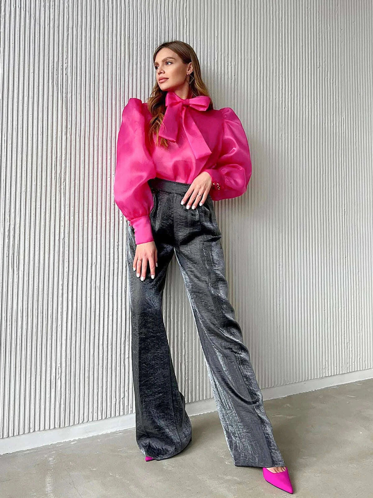 womens-see-through-chiffon-fashion-shirt-lace-up-bow-neck-puff-long-sleeve-loose-autumn-streetwear-elegant-office-ladies-blousekimludkimlud-35558719