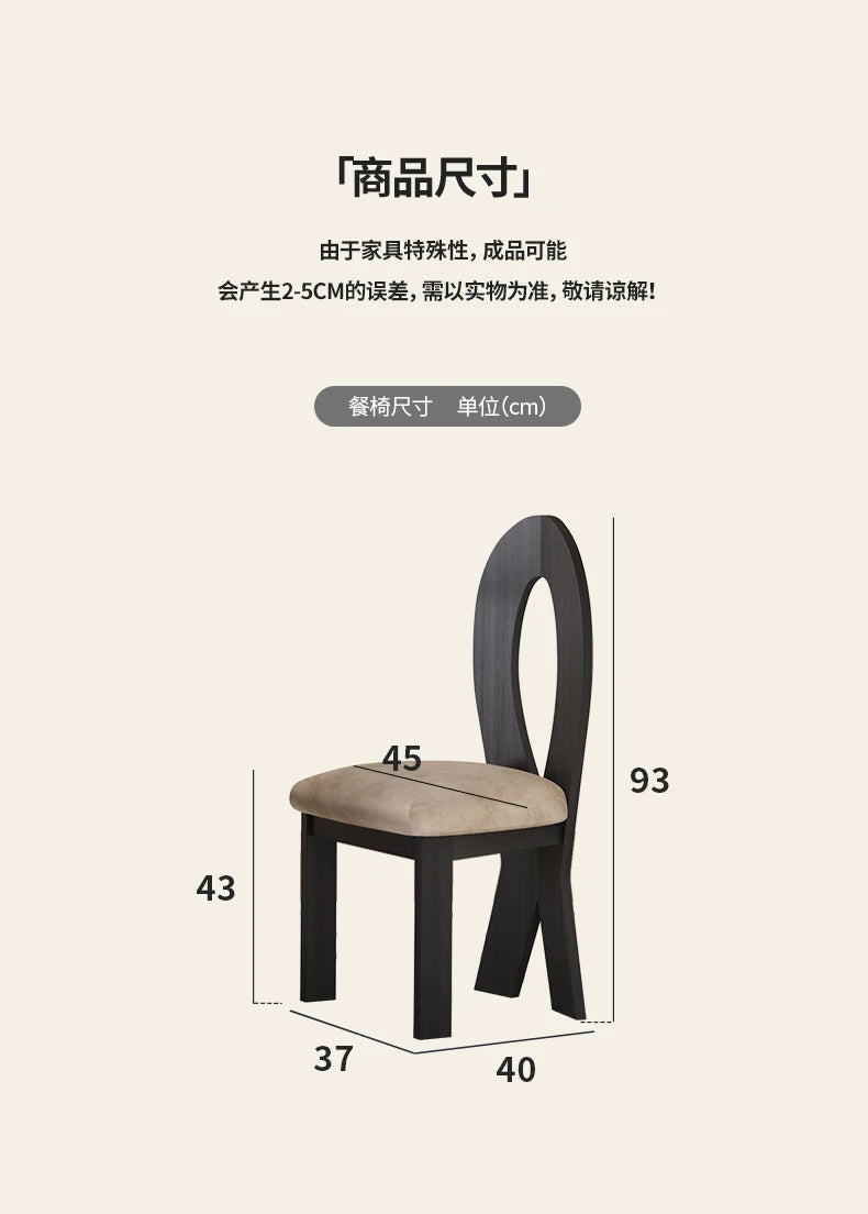 Wooden Nordic Mid Century Folding Dining Chair Ergonomic Comfort — Natural | KIMLUD