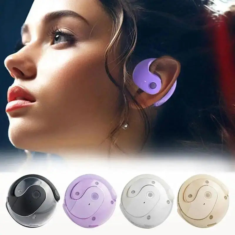 AI Translation Wireless Earbuds Real Time Language Translator 144 Languages HiFi Stereo Sound — Black | KIMLUD