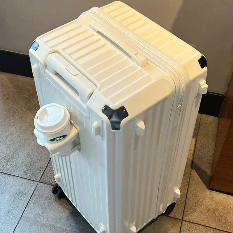 Thickened large capacity luggage compartment, 20 inch boarding case, 24 inch anti drop suitcase, password box, travel luggage