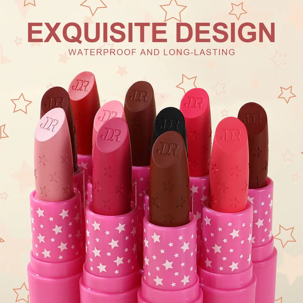 Velvet Matte Lipstick Waterproof — Nude Pink | KIMLUD