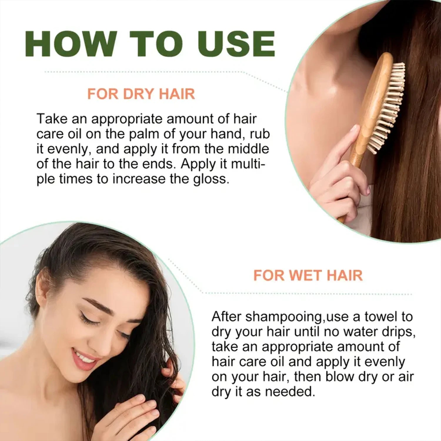 Rosemary-Infused Castor Hair Oil For Scalp Care And Split Ends — Clear | KIMLUD