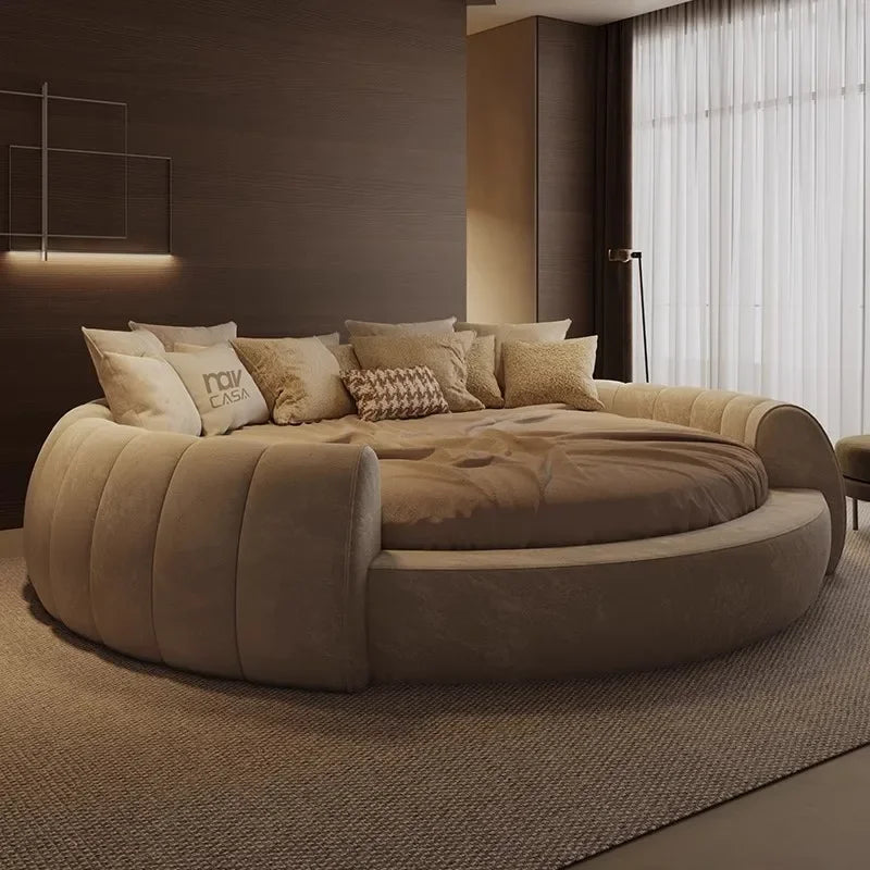 European Simple Bed Sleeping Safe Camping Princess Mobile Bed Frame Queen Baby Design Modern Wooden Beliche Trendy Furniture