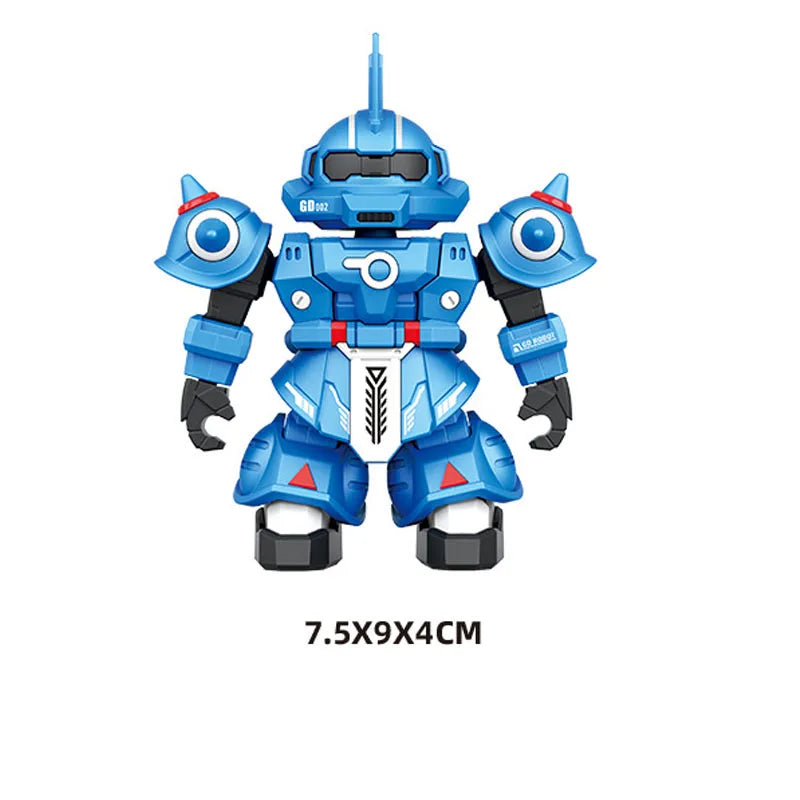 2025 Top selling Male and Female Toys Warriors Mobile Assemblers Mobile Robots Mech Toys Building Blocks