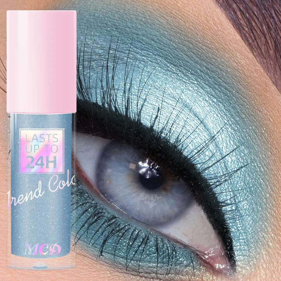 Metallic Liquid Eye Shadow Waterproof Long-Lasting — Gold | KIMLUD