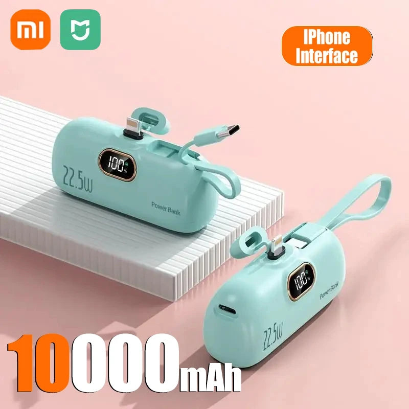 Xiaomi Mini Convenient Mobile Power Bank 30000mah Portable Fast Charging  suitable for iPhone 16 15 14 Samsung External Battery