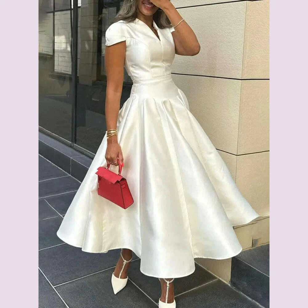 freeacy-womens-elegant-dress-v-neck-cap-sleeves-slim-fit-a-line-party-dresses-solid-color-high-waist-pleated-midi-dress-kimlud-kimlud-33922343