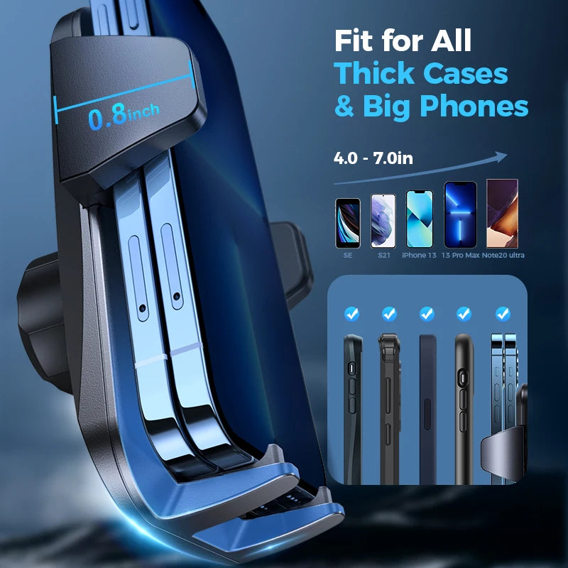 Car Phone Holder – Military-Grade Protection – Vent Mount | KIMLUD