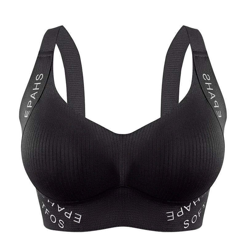 Seamless Bralette Wireless Push Up — Nude-Beige | KIMLUD
