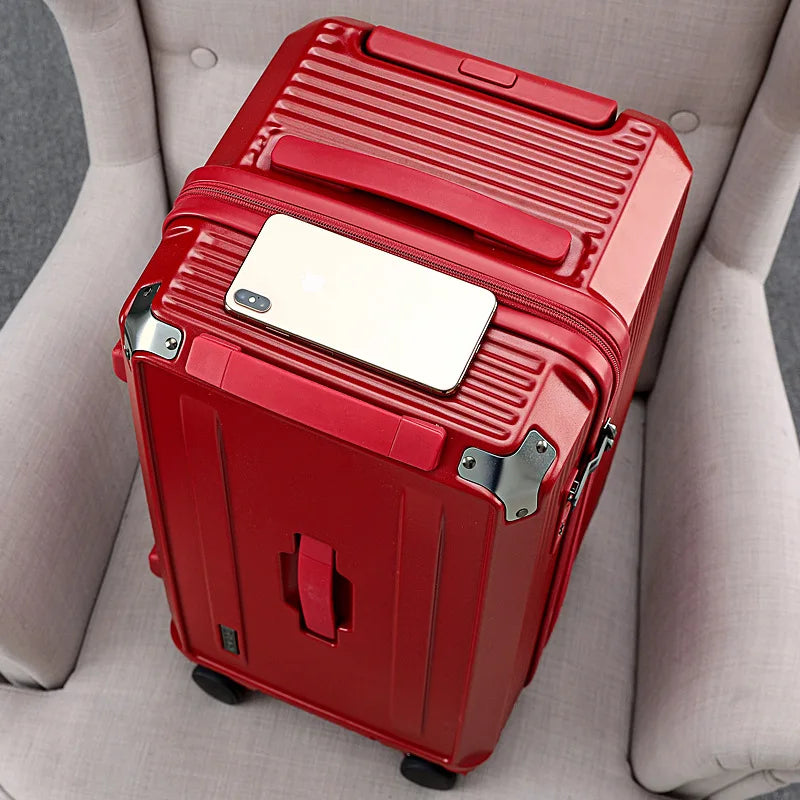 COLENARA High Quality Luggage 28"30" Large Capacity Trolley Case 22"26 ABS+PC Cart Type Duffel Bag 32"34 Inch Travel Suitcase