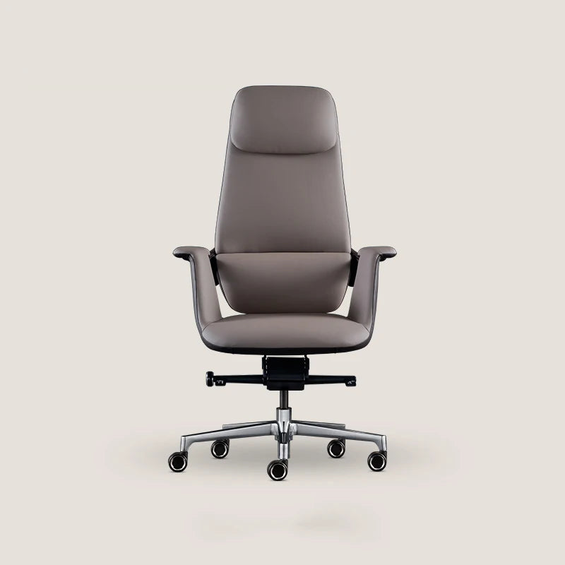 Wendy Italian Minimalist Chair Leather Boss Study Computer Office Comfortable Chair President Swivel Cowhide Chaisse Furniture
