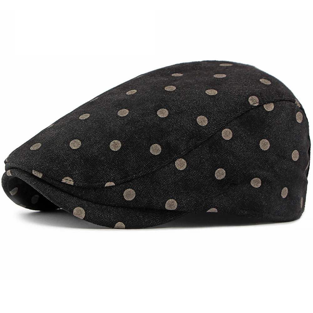 Beret – Retro Artist Painter Style – Faux Suede | KIMLUD