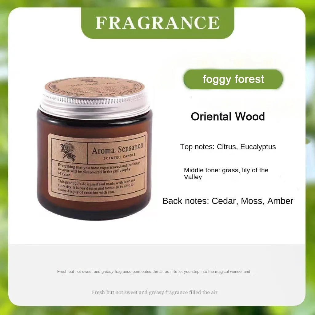 Soy Candle Smokeless Aromatherapy Cup — Amber | KIMLUD