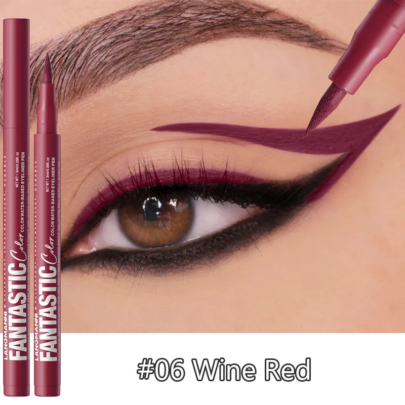 Liquid Eyeliner – Waterproof – Liquid – White | KIMLUD