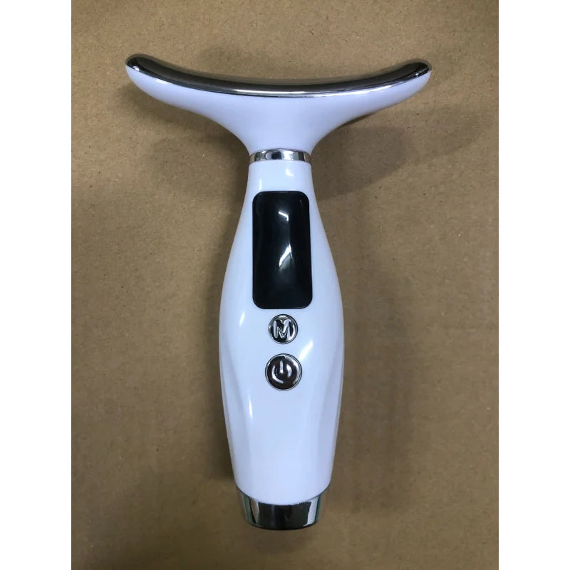 KIMLUD, Portable 7 Colors LED Light Therapy Face Neck Massager 3 Gears Adjustable Gentle Vibration Anti Wrinkle Skin Tightening Lifting, KIMLUD Womens Clothes