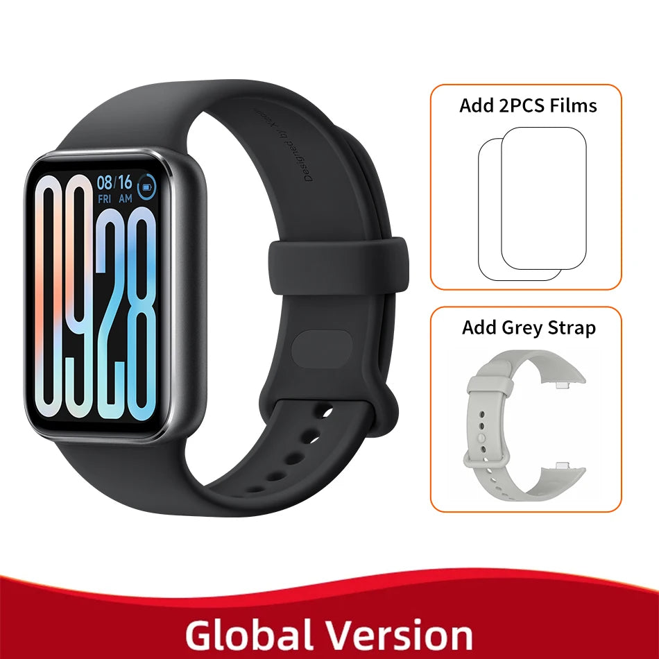 Global Version Xiaomi Smart Band 9 Pro 1.74'' AMOLED Display 21 Days Battery Life Miband Bracelet 150+ Sport Mode Health Monitor