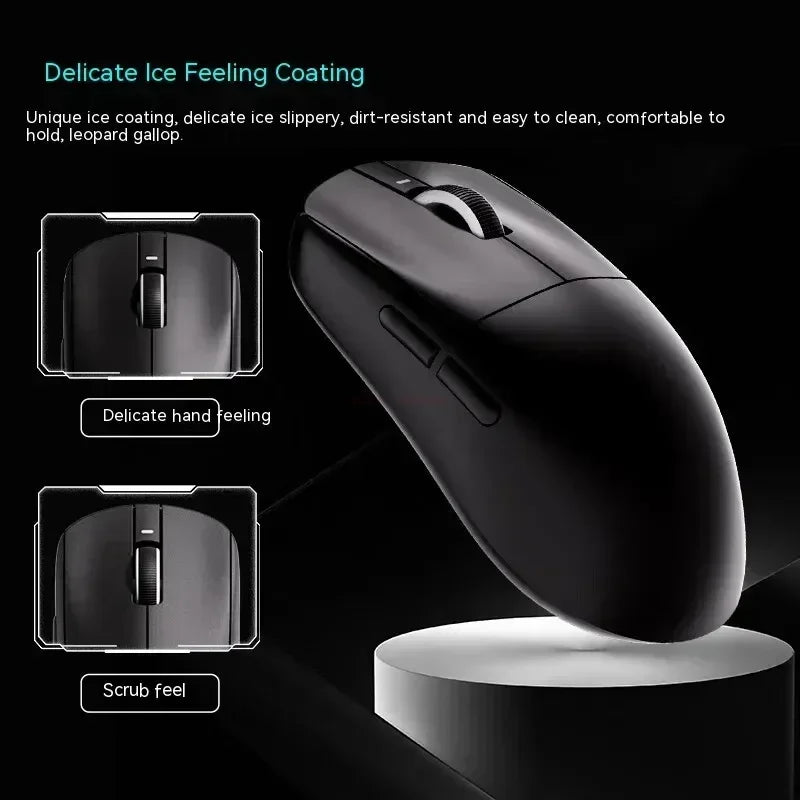 VXE Dragonfly R1 Pro Max Wireless Bluetooth Mouse Lightweight Paw3395 2KHz Intelligent Speed X Low Delay Fps Gaming Mouse Gift