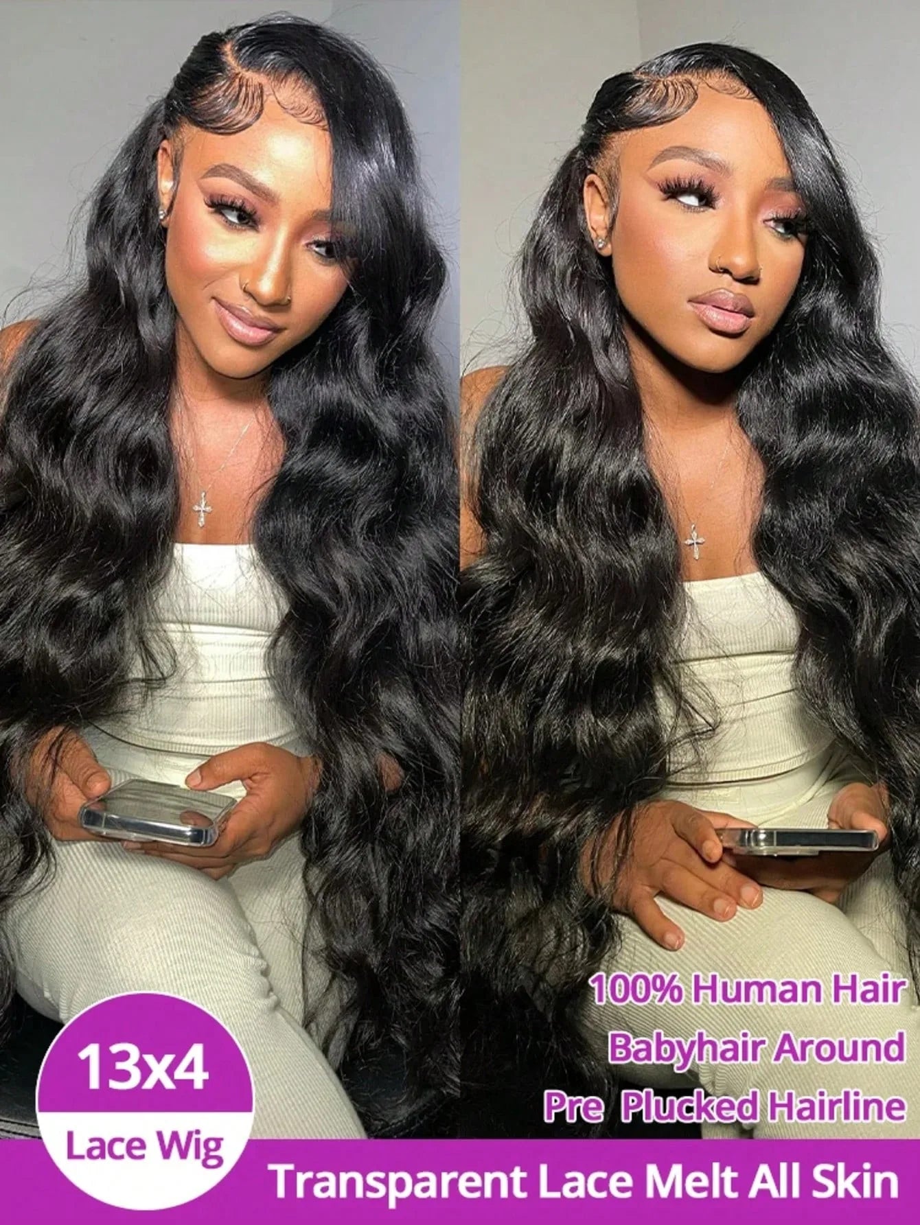 30 40 Inch Body Wave Wigs 13x6 Hd Lace Frontal Wig Brazilian Human Hair Lace Front Wig Pre Plucked Human Hair Wigs For Women