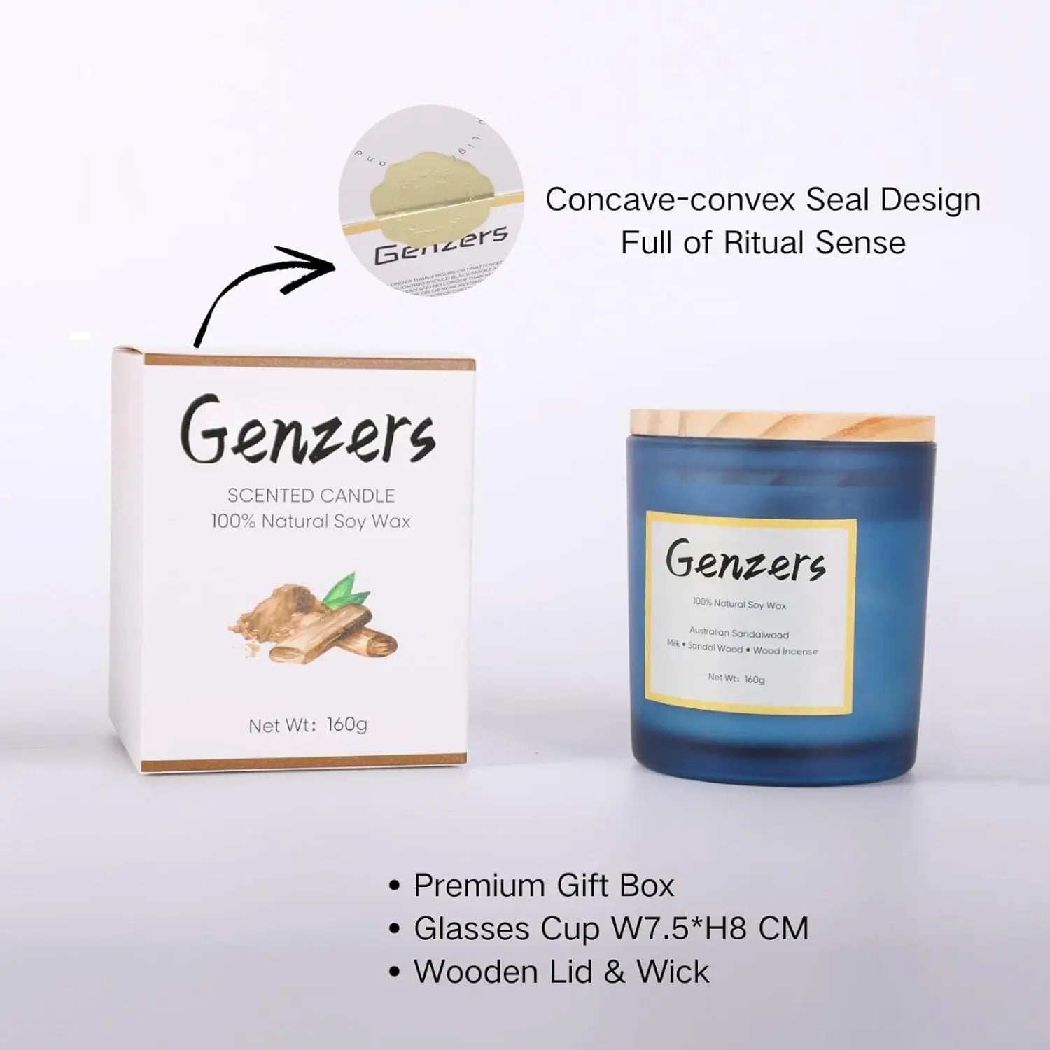 KIMLUD, Australian Sandalwood Musk Scented Candle Gift,Birthday Gift for Men,Spring Aromatherapy Home Fragrance,36 Hours Clean Burning, KIMLUD Womens Clothes