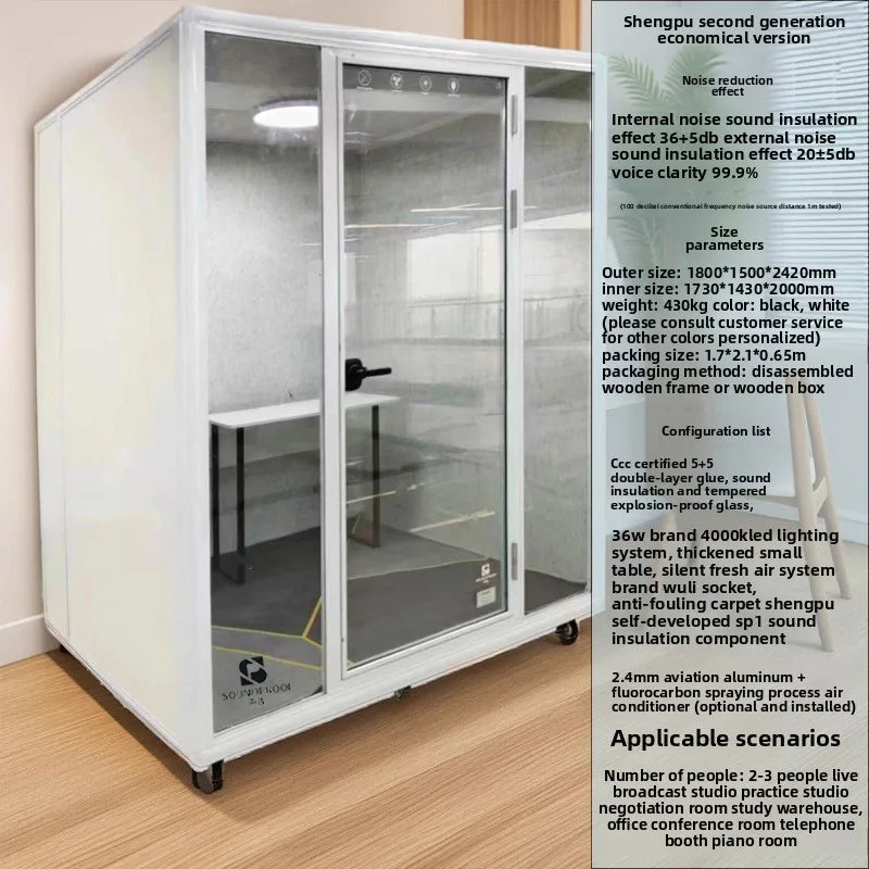 Live Broadcast Booth – Adjustable – Aluminum Frame | KIMLUD