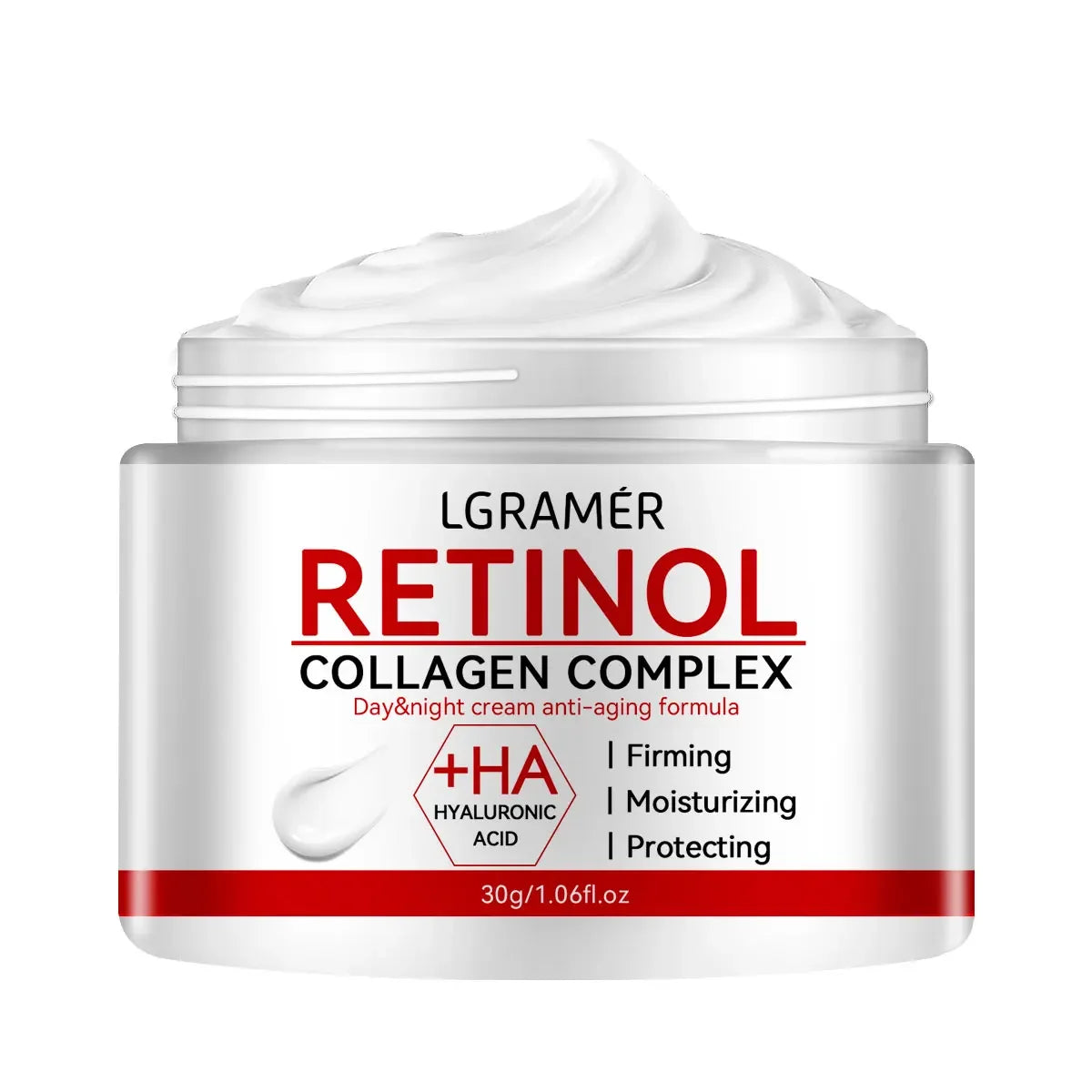 Retinol Lifting Firming Cream Collagen Brightening — White | KIMLUD