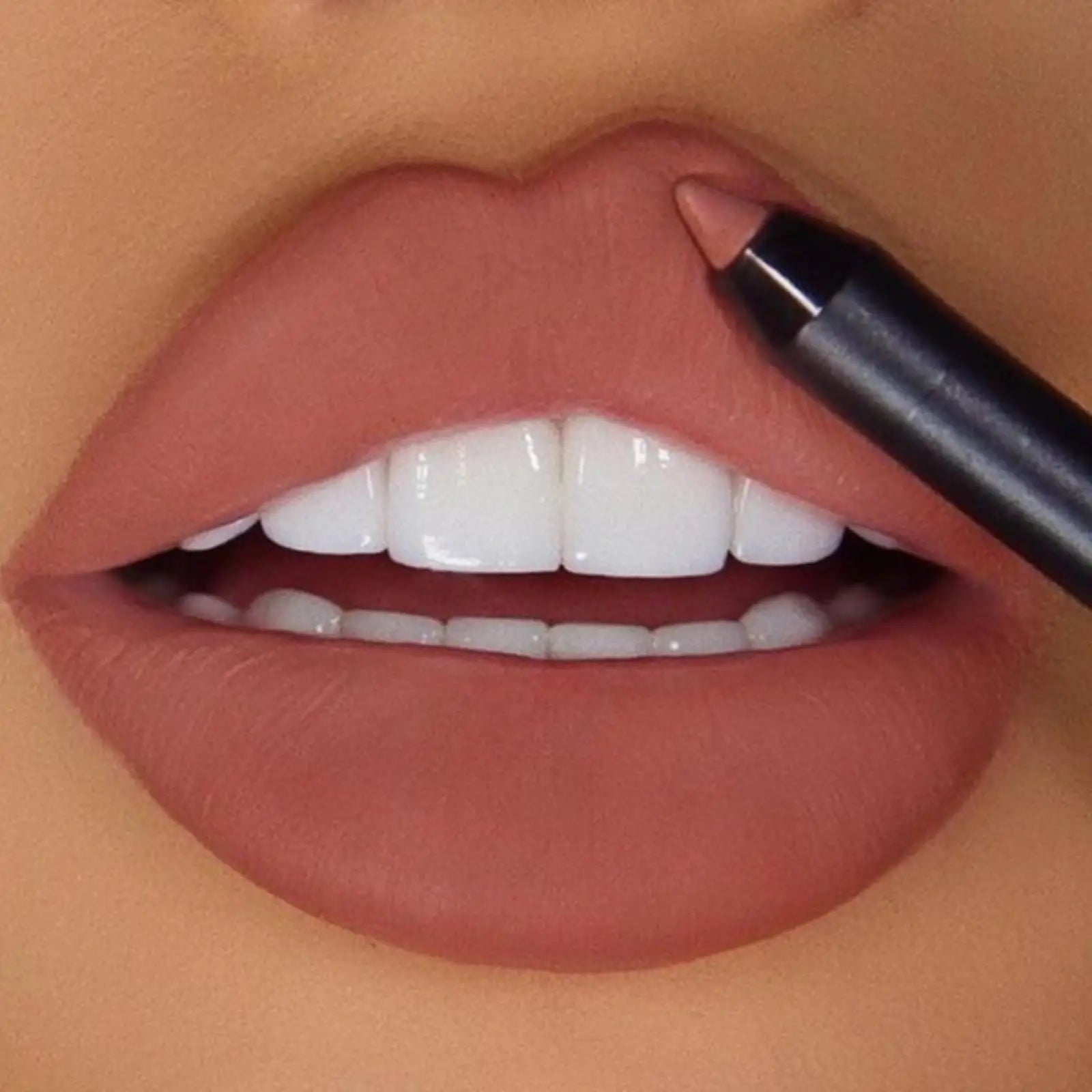 Long-Lasting Matte Lip Pencil - Waterproof, Smudge-Resistant, All Skin Types, Diverse Shades