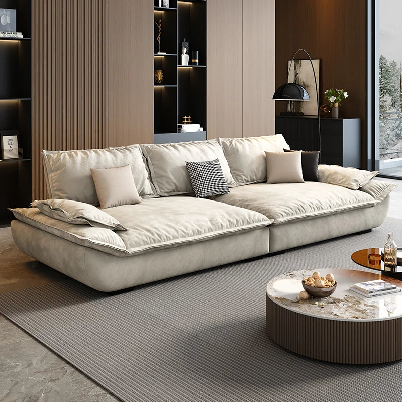 Designer Classic Living Room Sofas White European Soft Puff Living Room Sofas Lounge Modern Couch Wohnzimmer Furniture For Home
