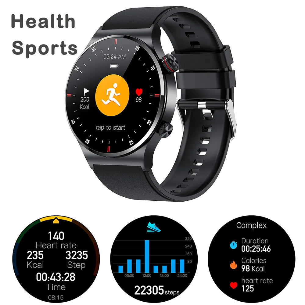 Luxury Smart Watches Men NFC BT Call Fitness Waterproof Sports Wrist Intelligent Smartwatches for Women Kids Xiaomi Huawei 2025