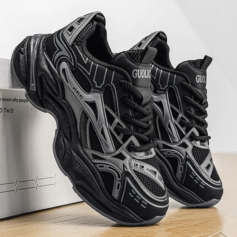 Men's Sneakers – Breathable – Thick Sole | KIMLUD