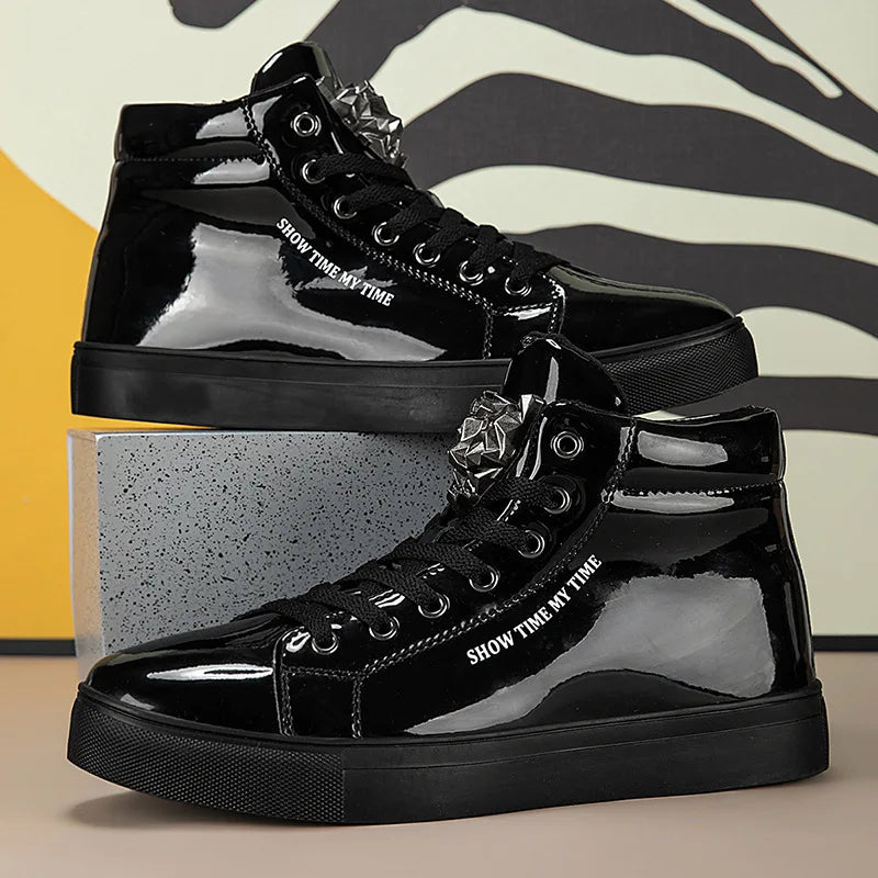 Men's Casual Shoes – Breathable Mesh Lining – Lace-Up | KIMLUD