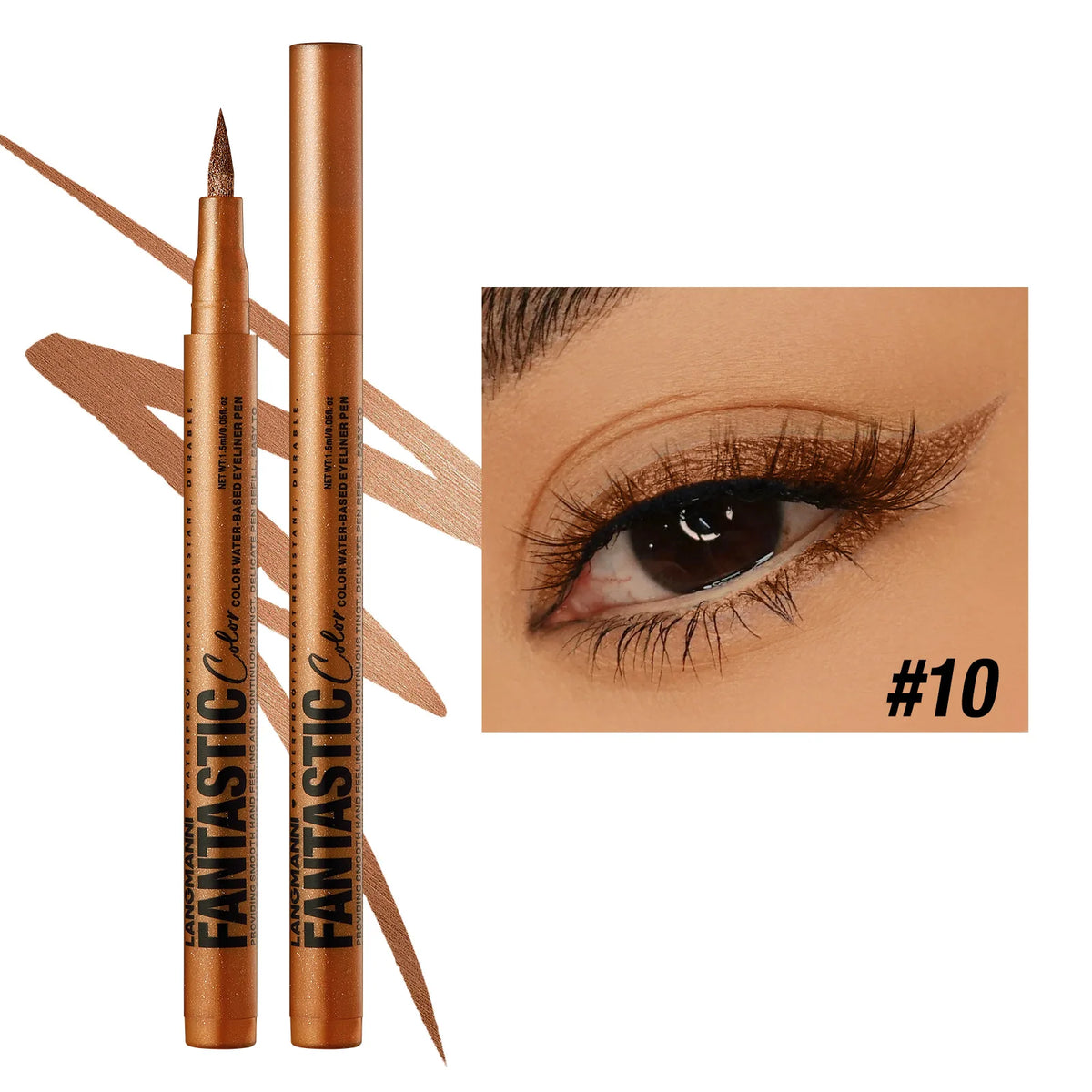 Liquid Eyeliner – Waterproof – Liquid – White | KIMLUD