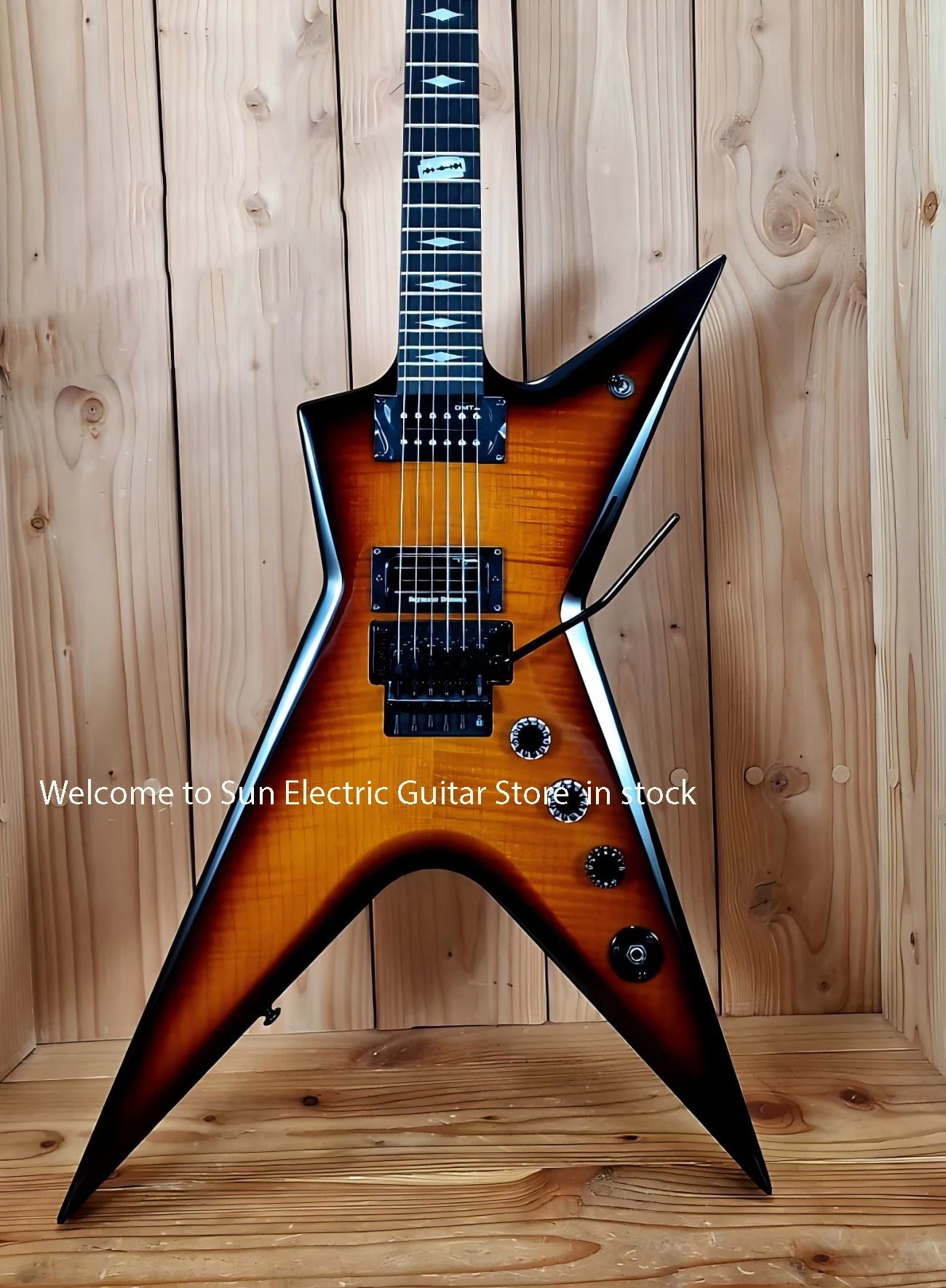 Stealth Floyd FM Electric Guitar Custom Shop — Trans Brazilia | KIMLUD
