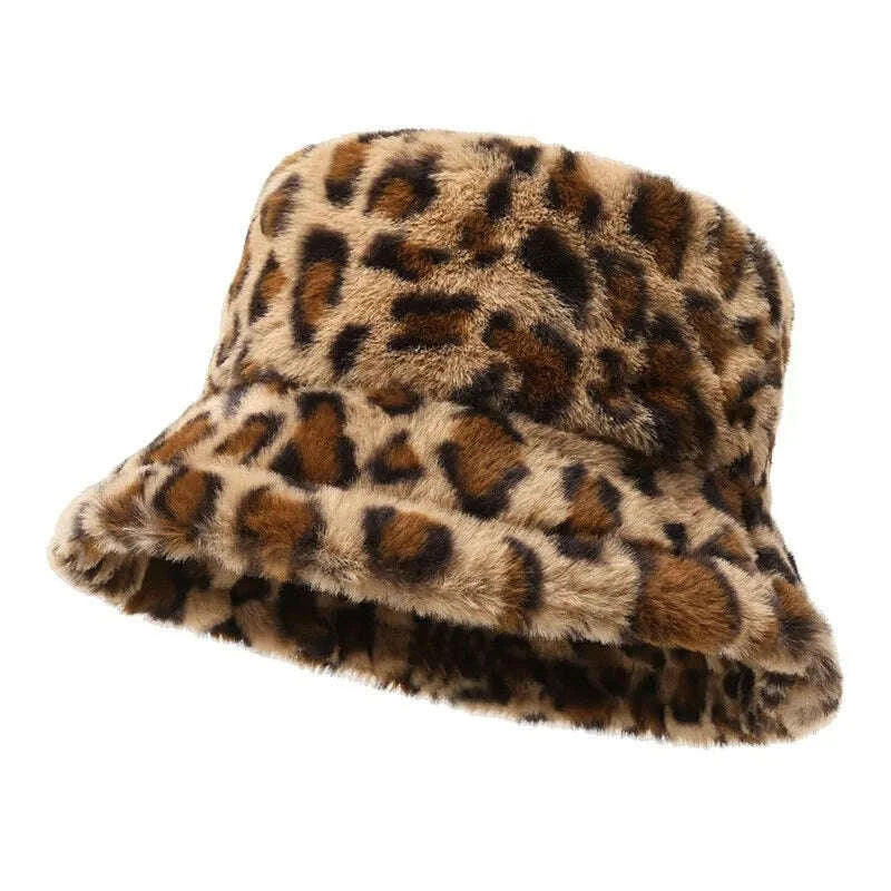 stylish-leopard-print-bucket-hat---soft-polyester-fleece-fisherman-cap-ightweight-sun-shade-winter-fashion-accessory-for-womekimludkimlud-35572769