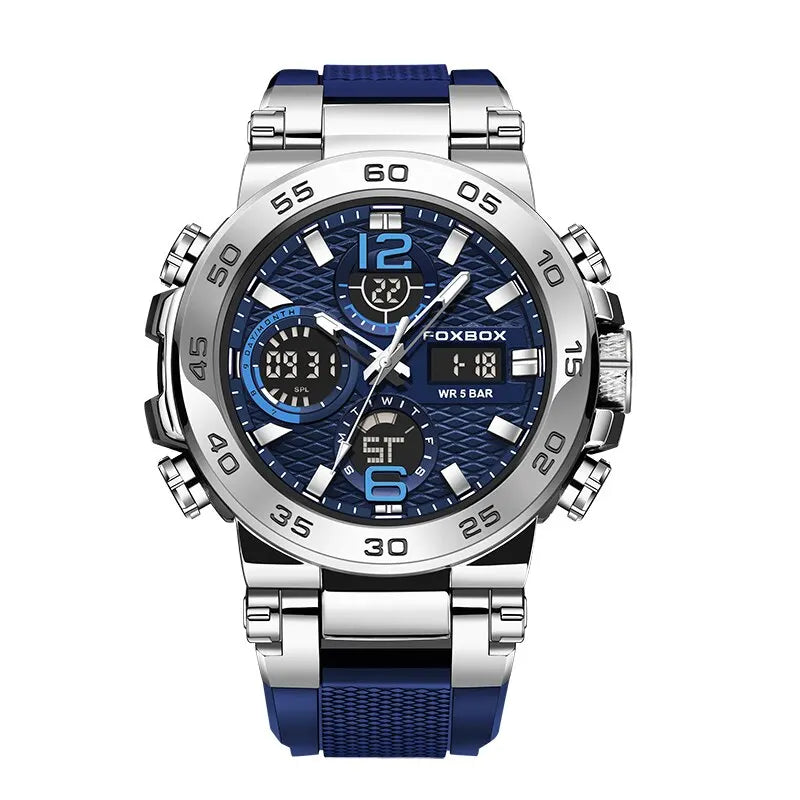 Stainless Steel Chronograph Diver Watch — Gold | KIMLUD