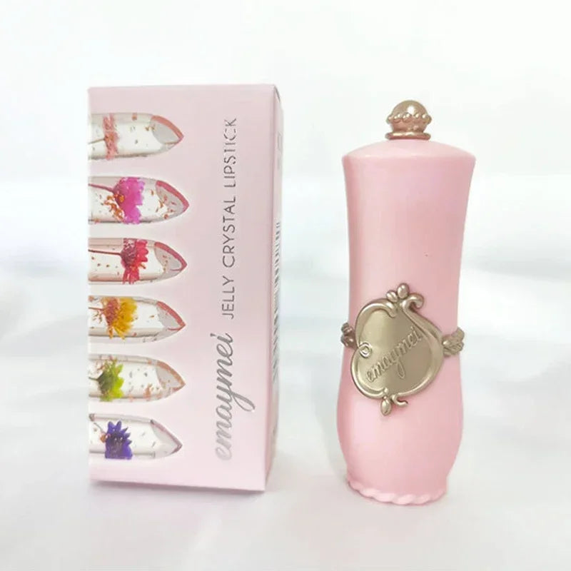 KIMLUD, Jelly Dried Flower Color Changing Lip Balm Transparent Moisturizing Make Up Lipstick Repair Dry Cracks for Lips Care Lipgloss, KIMLUD Womens Clothes