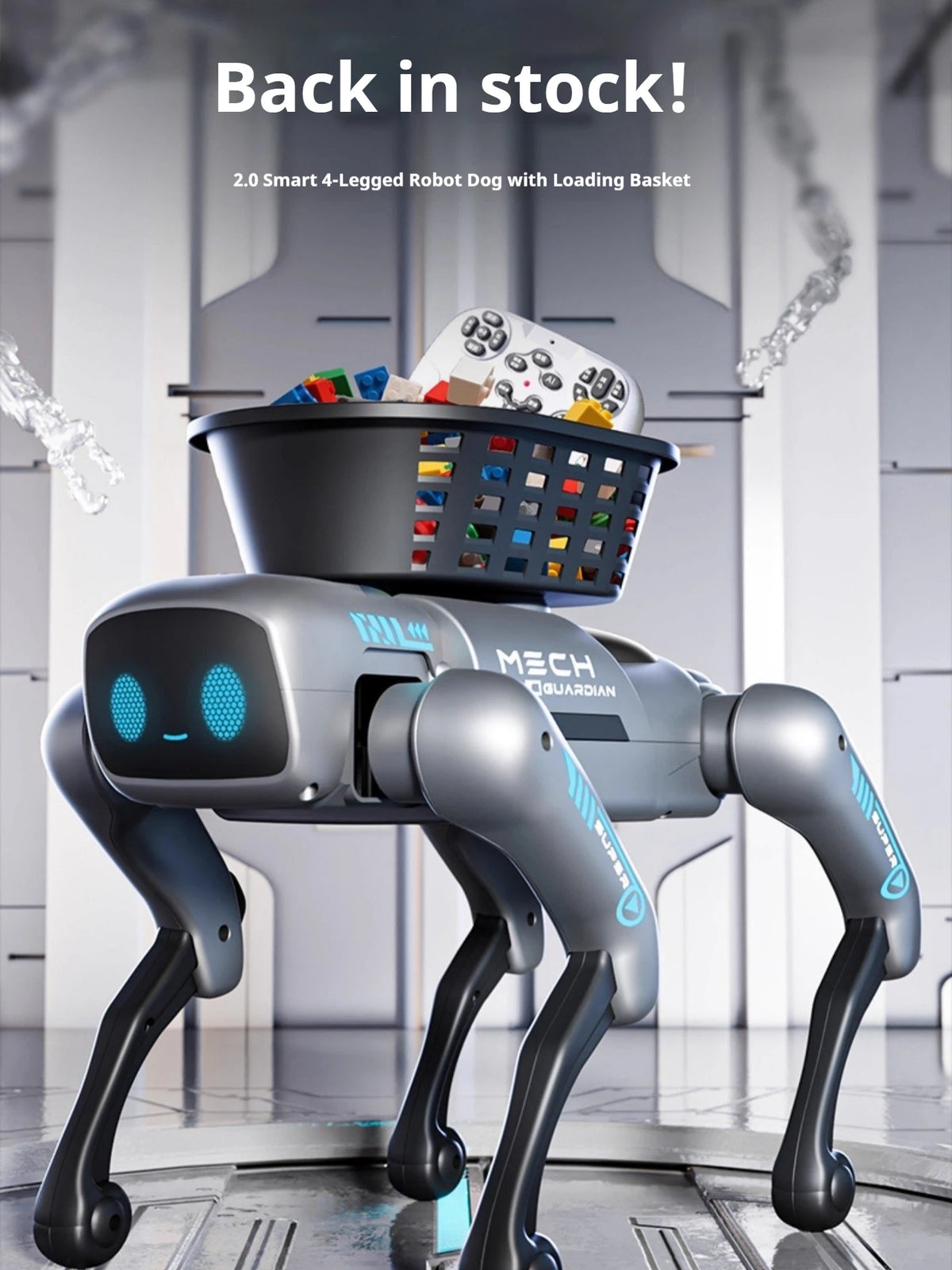 Robot Dog – Programmable Remote Control Toy – Plastic | KIMLUD