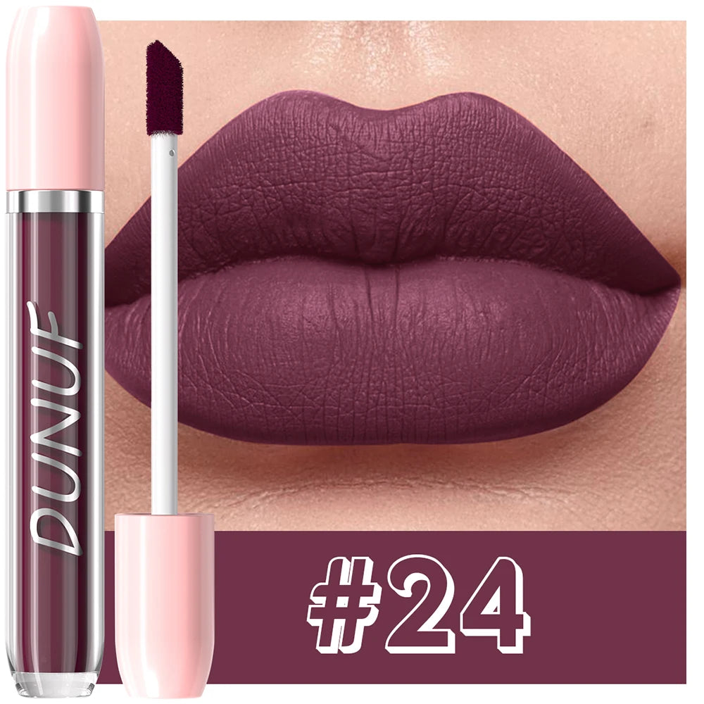 Liquid Lipstick – Long-Lasting – Matte – Sexy Red | KIMLUD