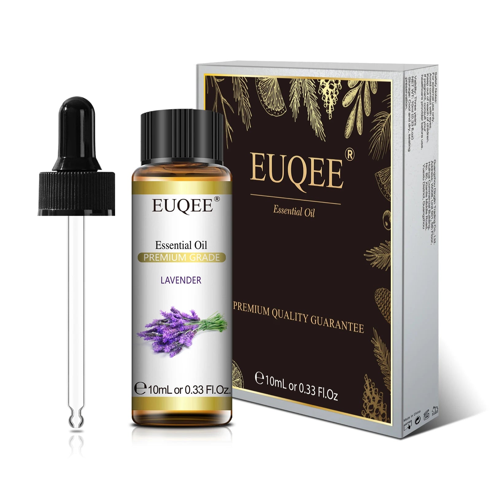 Amber Glass Essential Oil Blend Peppermint Palo Santo Bergamot Eucalyptus Lavender Cinnamon Cedarwood — Amber | KIMLUD