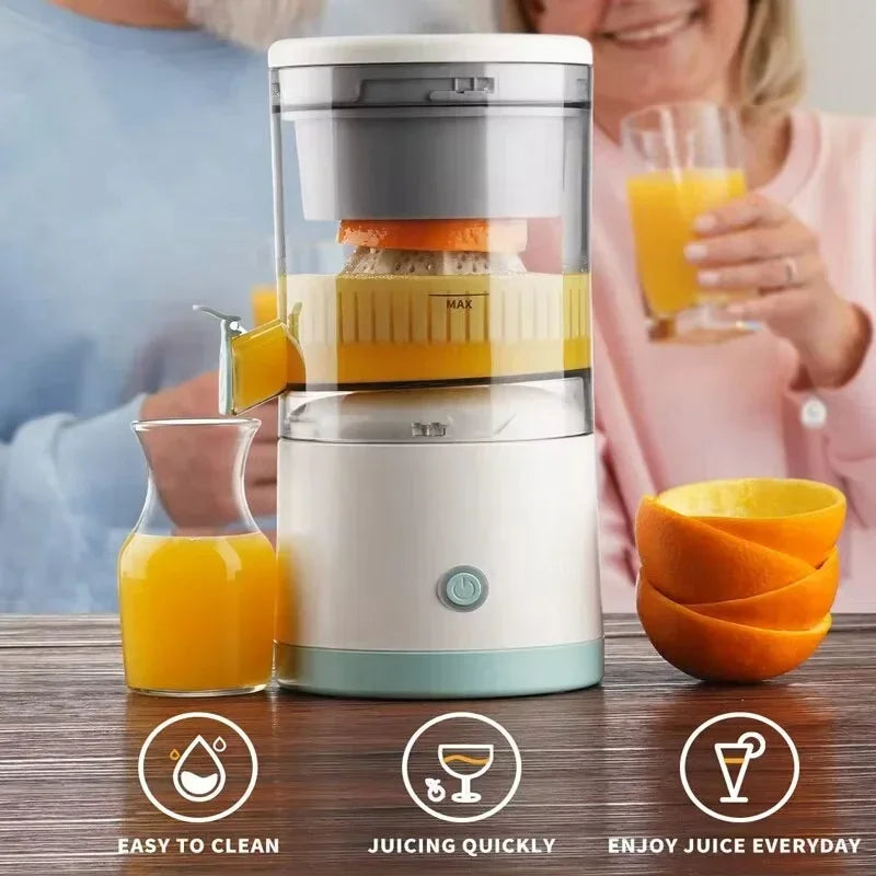 Fully Automatic Portable Juice Machine with Residue Separation Bidirectional Spiral for Home Use Fast Easy Cleaning