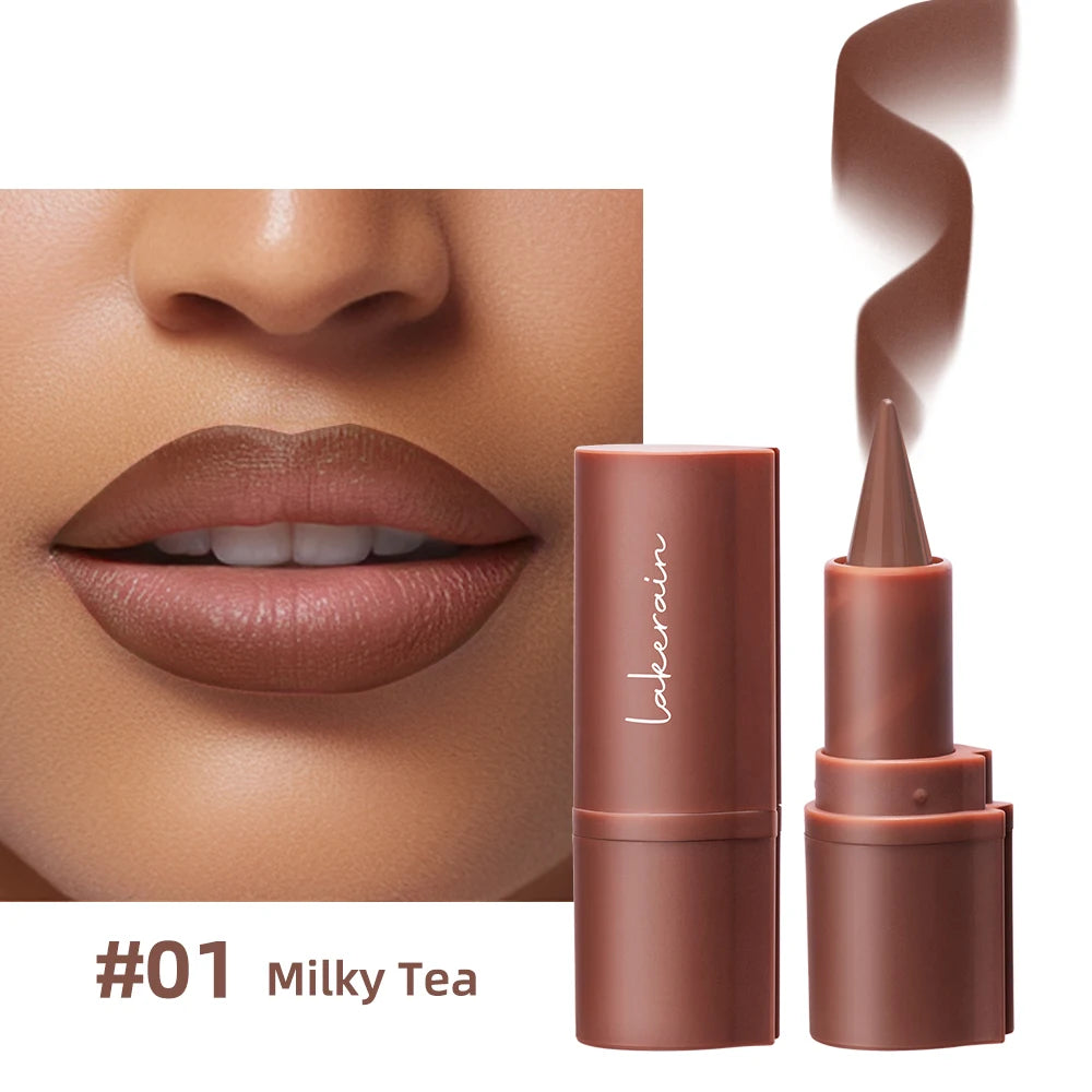 Waterproof Nude Lip Liner Brown Lip Pencil Contour Lipliner Pencil Waterproof Long Lasting Cosmetics Makeup Liners Tint Dark