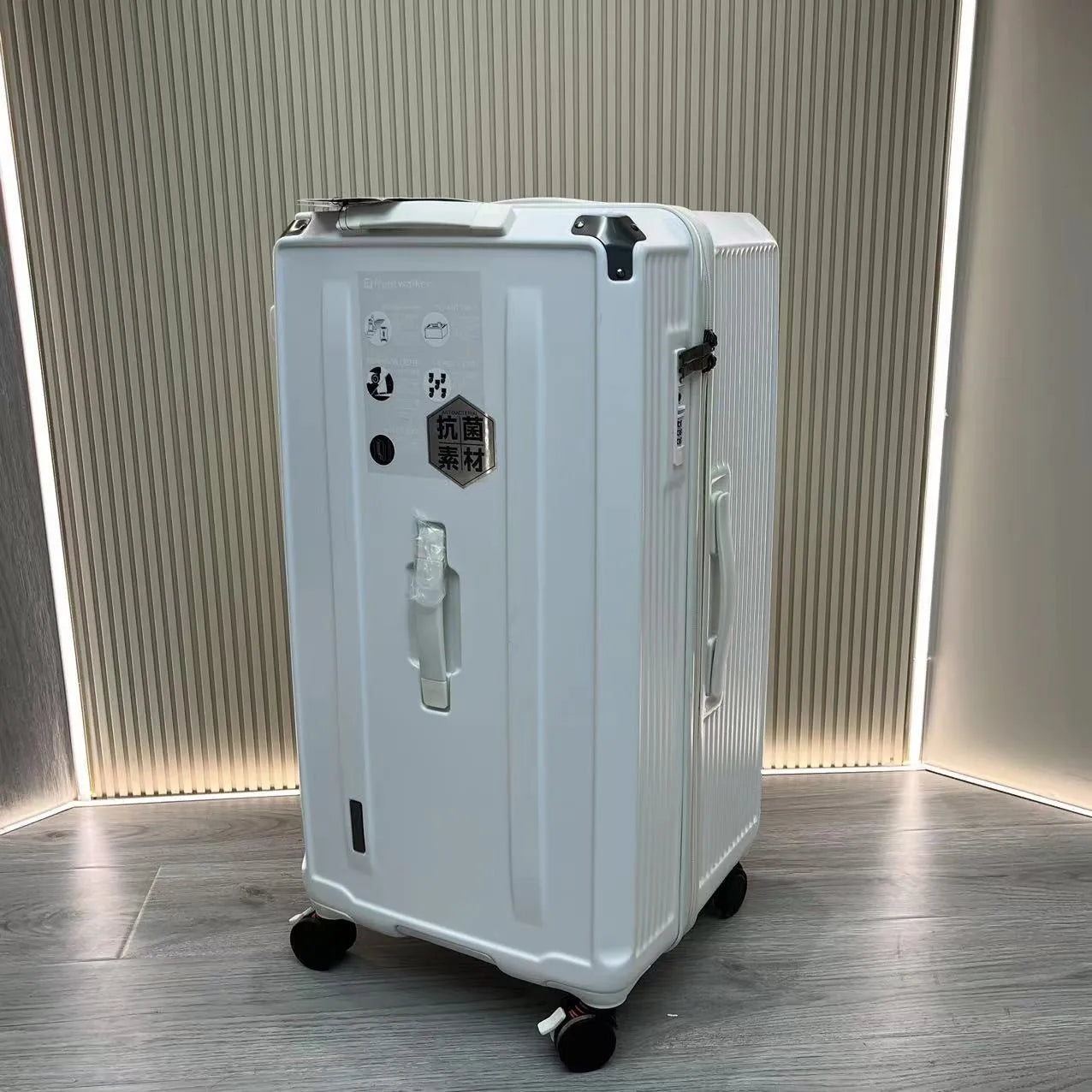 Large Size Suitcase with Five Wheels Brake Luggage Carrier 28 inch PC Material Cabin Trip Suitcase TSA Lock 32/36/50 inches