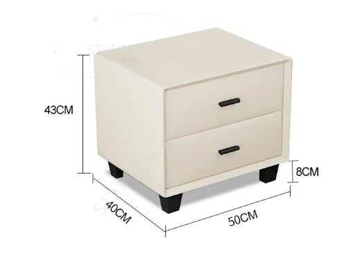 Pure White Nordic Style Oak Panel Queen Bed Frame Steel Frame Cama Modern Bed Queen Size Bed
